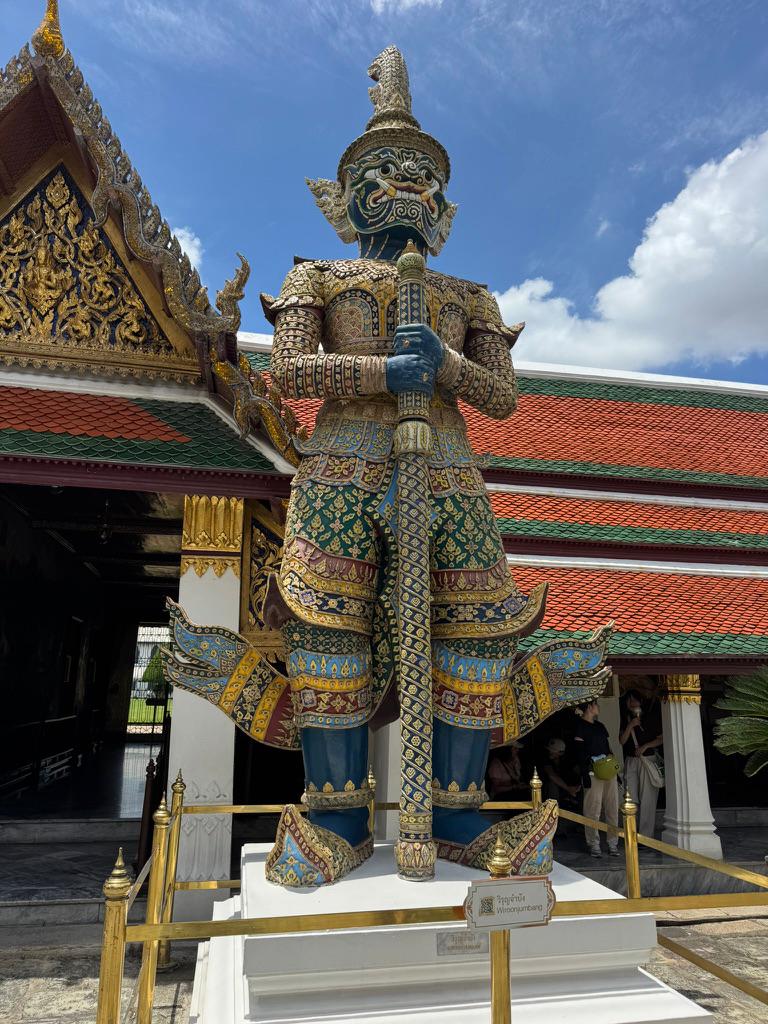 Yaksha guardian at the gate.